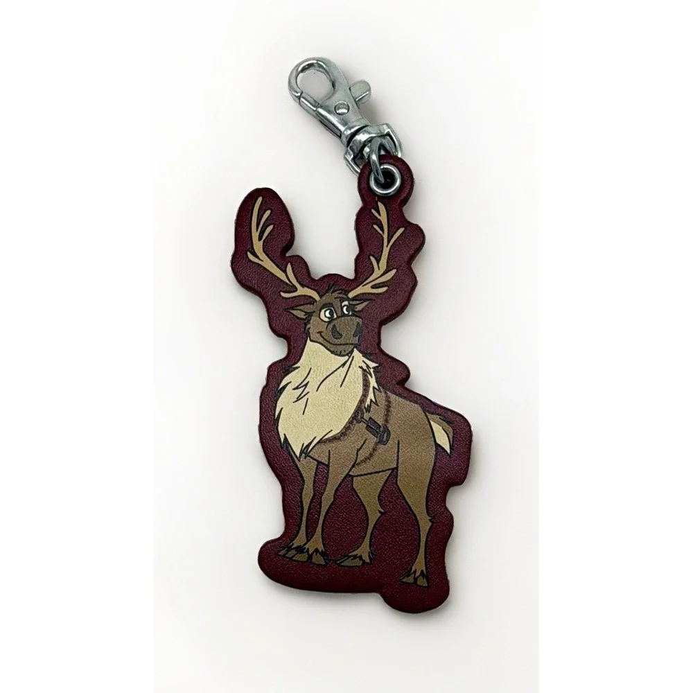 2019 Kipling Disney Frozen II Sven Reindeer Keychain Bag Charm